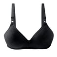 thumbnail image 2 of Bras for Women Plus Size Wireless Underwear Push Up Bra Everyday Bralettes, 2 of 4