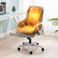 thumbnail image 2 of G Heated Lumbar Support Cushion With Fast Warm Up, Adjustable Heating Pad, Machine Washable Cover For Office Chair, Car Seat, Wheelchair And Home Use, Relieves Back Pain, 2 of 5
