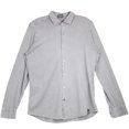 thumbnail image 1 of Drumohr Men's Grey Button Down Shirt Dress - S, 1 of 2