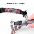 thumbnail image 3 of TFixol Durable Outdoor Bike Lock with Password Protection for Mountain Bikes and Electric Motorcycles, 1.5m Chain, Black & Red, 3 of 7