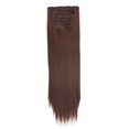 thumbnail image 3 of RKSTN Wigs Human Hair Fashion Hair Long Clip In Hair Extensions Full Straight Wig Glueless Wigs, 3 of 4