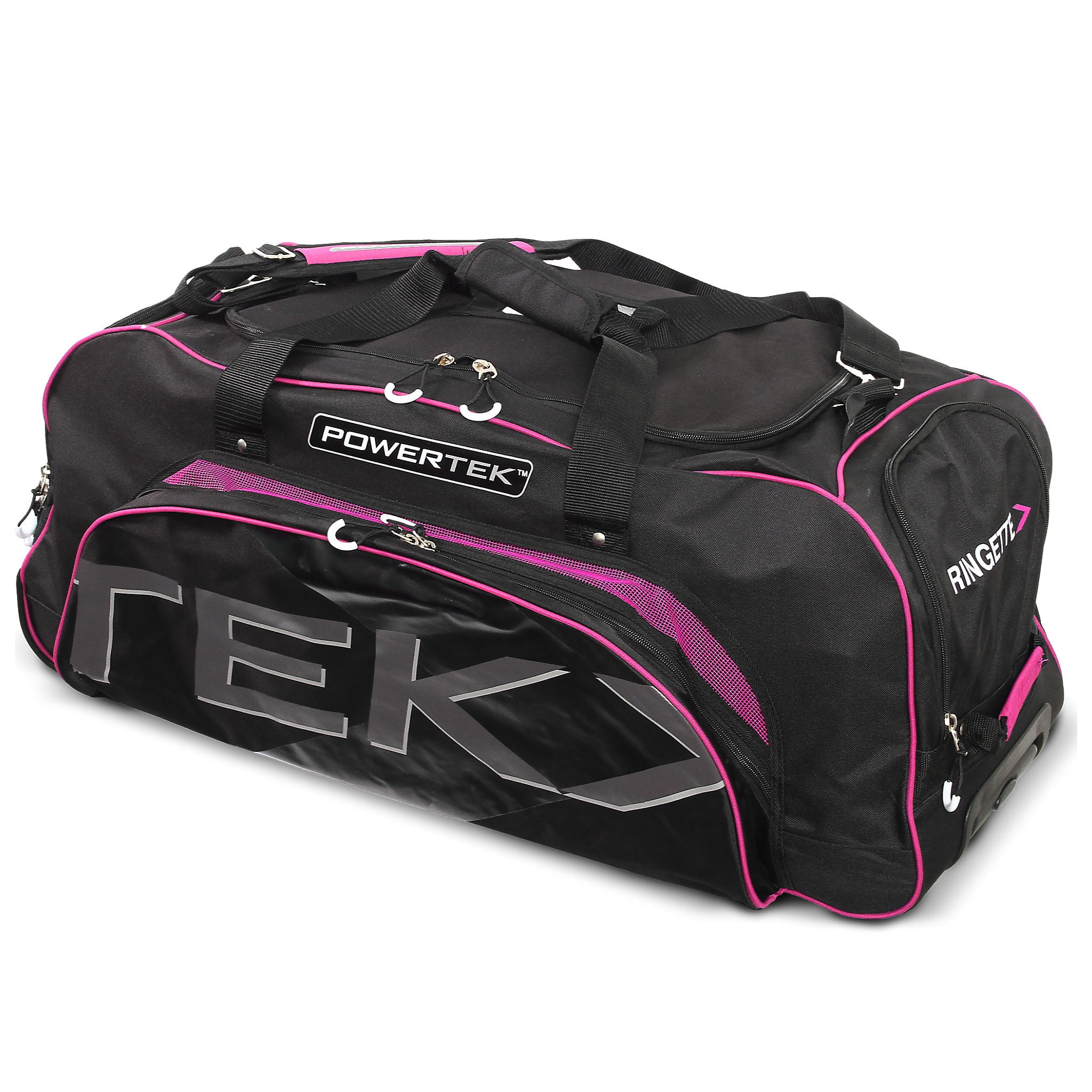 Powertek V3.0 Sac d'Équipement de Ringuette avec Roues – Rose