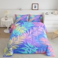 thumbnail image 2 of Erosebridal Botanical Palm Tree Comforter Sets, Tropical Leaf Comforters & Duvets, Reversible 2-Piece, 2 of 8