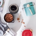 thumbnail image 4 of CUITING Coffee Canisters With Airtight Lids  Ceramic Containers With Lids  Cookie Jars With Lids Airtight Decorative-blue-650ml/23oz, 4 of 9