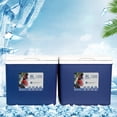thumbnail image 3 of Portable Cooler Insulated Box Leak Proof Outdoor Hard Cooler Keeps Ice for Up to 3 Days Great for Beach Camping Tailgating Sports More, 3 of 6