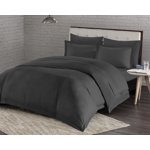 Millano Spa Gris 4 Ensemble de housses de duvet en pièces