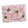 thumbnail image 3 of GROWTH TANK Artificial Panel Background Floral Panel Rose Flower Panel Backdrop for Wedding Champagne, 3 of 9