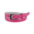 thumbnail image 2 of CTM® Ceinture Mince en Cuir pour Robe, Lot de 2, 3/4 Po, Noir + Couleur (Femmes), 2 of 4