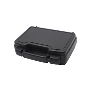 Jinwen Boîte de rangement en plastique avec poignée étui dur pour le transport de voyage 26.5x21x8cm