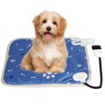 thumbnail image 1 of Pet Heating Pad with Adjustable Timer and Temperature for Indoor Outdoor Dog Cat Bed Mat, 1 of 4