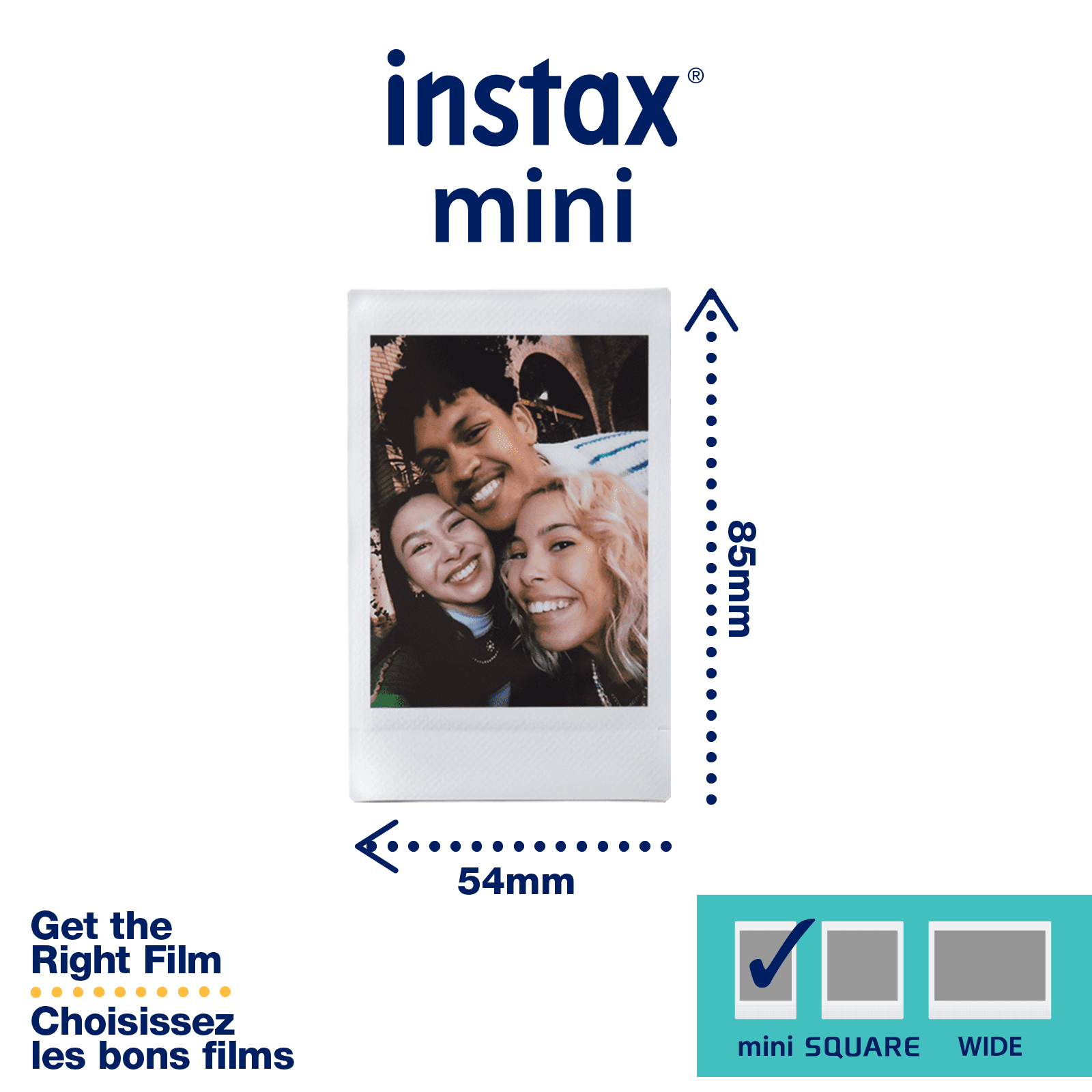 Ensemble avec appareil instantané instax mini SE - Vert