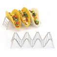 thumbnail image 4 of 1-4 Slots Stainless Steel Taco Holder Taco Stand Food Rack Shells, 4 of 5
