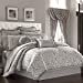 thumbnail image 3 of Five Queens Court Lafayette 4 Piece Comforter Set, Silver, Queen 92X96, 3 of 10