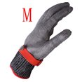 thumbnail image 2 of DPTALR Safety Cut Proof Stab Resistant Stainless Steel Gloves Metal Mesh Butcher, 2 of 2
