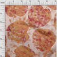 thumbnail image 3 of oneOone Cotton Jersey Light Beige Fabric Abstract Leaf Texture Craft Projects Decor Fabric Printed By The Yard 58 Inch Wide, 3 of 4