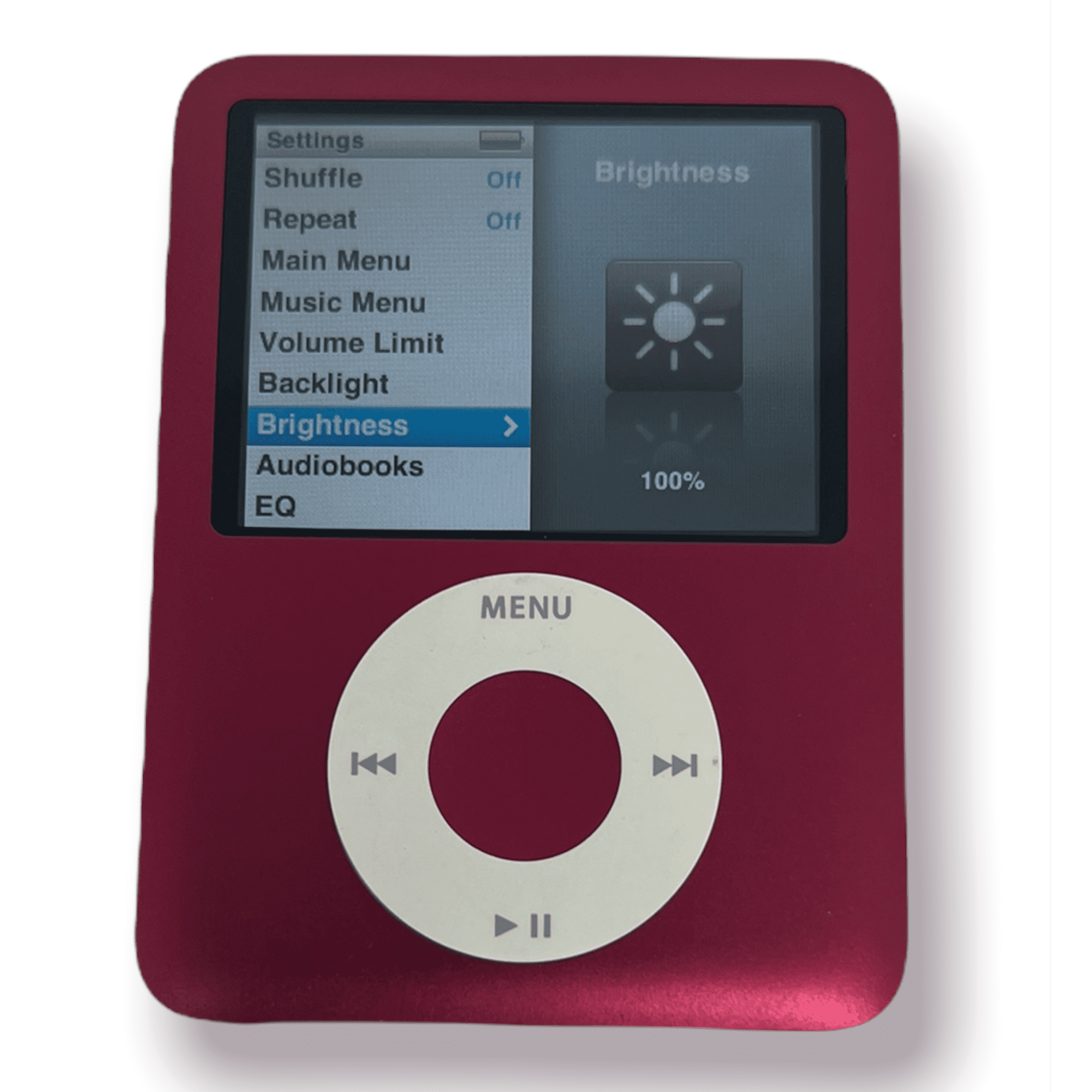 Apple iPod Nano 3rd Gen 8GB Red, MP3 Player, Excellent Condition +