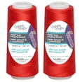 thumbnail image 1 of UNIQUE CREATIV TRULOCK 40 wt Polyester Serging Thread 1500 m (1640 yd) Cone, Red, 1 of 5