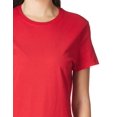 thumbnail image 2 of Hanes Womens Nano-T T-shirt, 2XL, Deep Red, 2 of 2