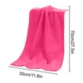 thumbnail image 2 of Fridja Super Soft Washcloths Towel Set 6 Pack, Solid Color Highly Absorbent Wash Cloth for Bathroom, Hotel, Spa and Kitchen, Multi-Purpose Hand Towels and Face Cloths 11.8'' x 27.5'', Pink, 2 of 4