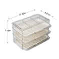 thumbnail image 3 of Yhmxh Bathroom Organizer Bathroom Storage Kitchen Multi-Function Fruit and Vegetable Preparation,Side Dish Stacking Storage,Punch- Household Hot Pot Dish,Kitchen Sundries Rack bathroom rack, 3 of 6