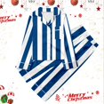 thumbnail image 2 of PMVFHDE Pyjamas pour Filles, Ensemble de Pyjamas Décontractés Imprimés à Boutons, Col à Revers, Manches Longues et Pantalon, Bleu, 5-6 Ans, 2 of 4