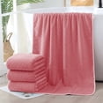 thumbnail image 4 of FHBVT Eight-Piece Velvet Towel Set Soft Absorbent Bath Towels Washcloths with Quick Drying and Double Needle Stitching Perfect for Bathroom Spa Use and Daily Comfort for Home or Hotel, 4 of 6