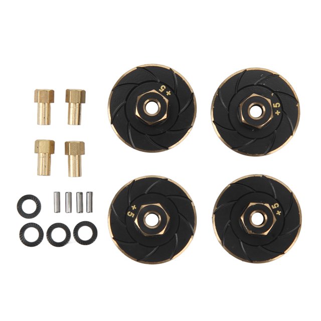 Brass Wheel Hub Combiner, Wear Resistant RC Brass Wheel Weights Precise Sizing For AXI00001 For AXI00002