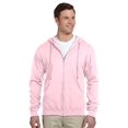 thumbnail image 2 of Jerzees Adult NuBlend Full Zip Hooded Sweatshirt, S, Athletic Heather, 2 of 2
