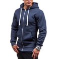 thumbnail image 2 of QIPOPIQ Men's Full-Zip Fleece Hoodie Clearance, 2 of 4