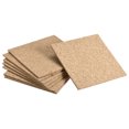 thumbnail image 1 of Unique Bargains 100x100x3mm Square Coasters Cork Cup Mat Pad for Tableware 8 Pack, 1 of 5