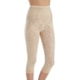 thumbnail image 1 of Women's Rago 6270 Lacette Extra Firm Shaping Capri Pant Liner (Beige L), 1 of 4