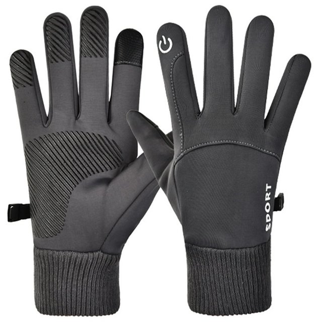 Winter Warm Waterproof Windproof Non-Slip Touch Screen Gloves Outdoor Equipment