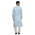 thumbnail image 3 of Atasi Kurta-Pyjama Long en Coton Imprimé pour Hommes, Kurta-Pyjama Décontracté de Designer, Vêtements, 3 of 5