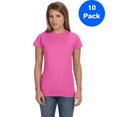 thumbnail image 1 of Gildan T-Shirt Ajusté Softstyle pour Femmes - G640L (Lot de 10), 1 of 1