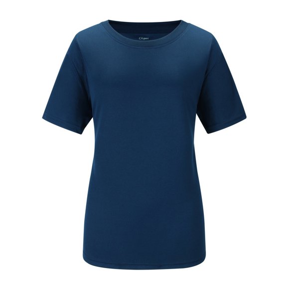 CAsport T-Shirt « Keep Cool » pour Femmes - Bleu Marine