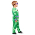 thumbnail image 4 of DC Comics Batman Riddler Muscle Chest Costume for Toddlers by Rubies, Boys, 4 of 5