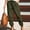 Armée Verte, variante sur ZANZEA Pantalon Cargo Décontracté pour Femmes à Taille Élastique avec Poches, Pantalon Ample