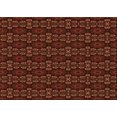 thumbnail image 1 of Ahgly Company Tapis d'Intérieur Lavables en Machine Rectangle Transitionnel Brun Acajou, 2' x 4', 1 of 7