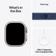 thumbnail image 2 of Apple Watch Ultra 3 GPS + Cellular 49mm Natural Titanium, Blue Trail Loop, 2 of 7