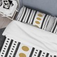 thumbnail image 4 of Designart 'Retro Geometrical Abstract Minimal Pattern VII' Mid-Century Duvet Cover Set, 4 of 4