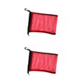 thumbnail image 4 of maskred Compact Dive Swimming Drawstring Mesh Bag for Diving Snorkel Gear Red 9 Inch x 6.5 Inch 2Set, 4 of 6