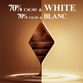 thumbnail image 2 of Lindt EXCELLENCE Fusion 70% Dark & White Chocolate Bar, 100g, 2 of 10