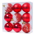thumbnail image 1 of RKSTN Christmas Balls 9Pcs 6cm/2.36 In Shatterproof Plastic Christmas Tree Ornaments, Christmas Ball Baubles For Xmas Trees Wedding Party And Home Decor Christmas Decorations, 1 of 4