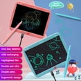thumbnail image 4 of Graflsoa 15" Rechargeable Kids LCD Drawing Tablet With Dual Stylus USB Charging Pink, 4 of 6