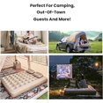thumbnail image 4 of Portable Self Inflating Air Mattress,74.8 * 39.37Inch Queen Size, for Camping, Traveling, Backpacking, Inflatable Bed, Camping Inflatable Bed (Single), 4 of 7