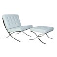 thumbnail image 1 of Nicer Furniture Barcelona Chair with Ottoman, 1 of 1