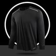 thumbnail image 1 of BLCHUNen Workout Tops for Men Long Sleeve Crew Neck Pullover Lightweight Breathable Casual Sports Running Athletic Shirts, 1 of 9