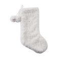 thumbnail image 1 of Holiday time White Fur Stocking,21 inch,white colour, 1 of 4