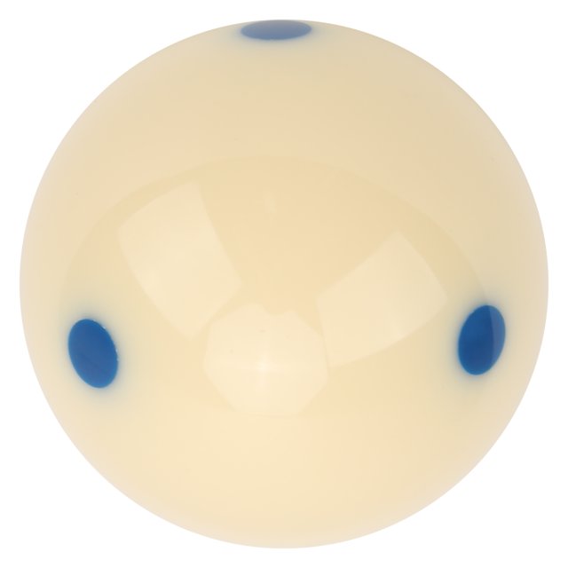 AMONIDA Dot‑Spot Cue Ball, Pool Standard Ball, 57.2mm For Competition Home Billiard Training Billiard Lovers