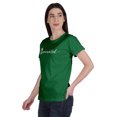 thumbnail image 4 of Inkmeso T-shirt à Col Rond Vacciné Pro-Vaccin en Coton pour Femmes, 4 of 9